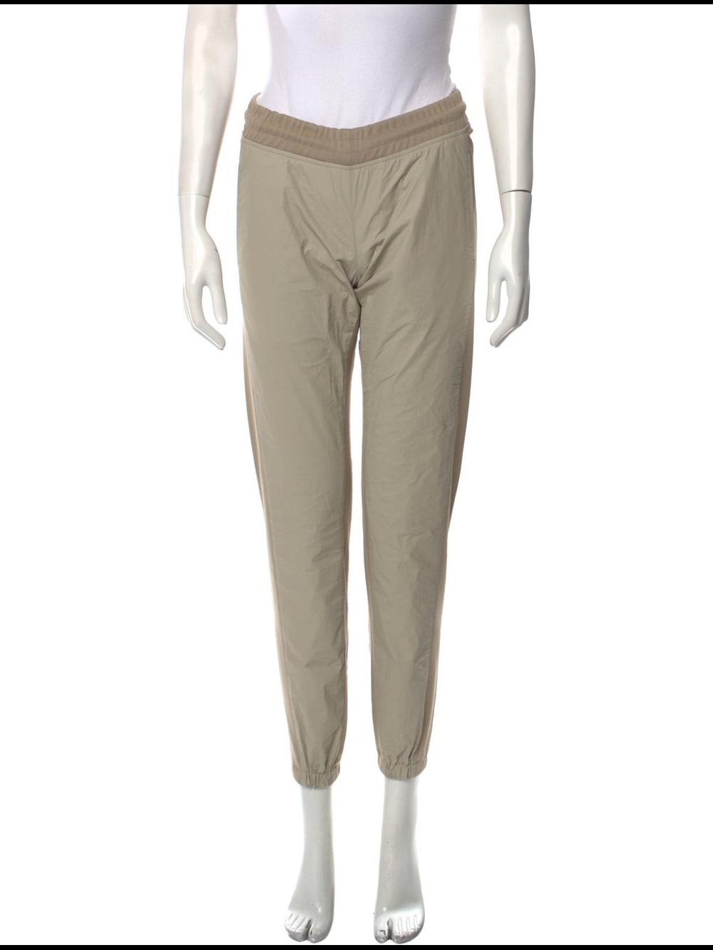YEEZY SEASON 3 Women’s Elastic-Waist Jogger Pants - Beige